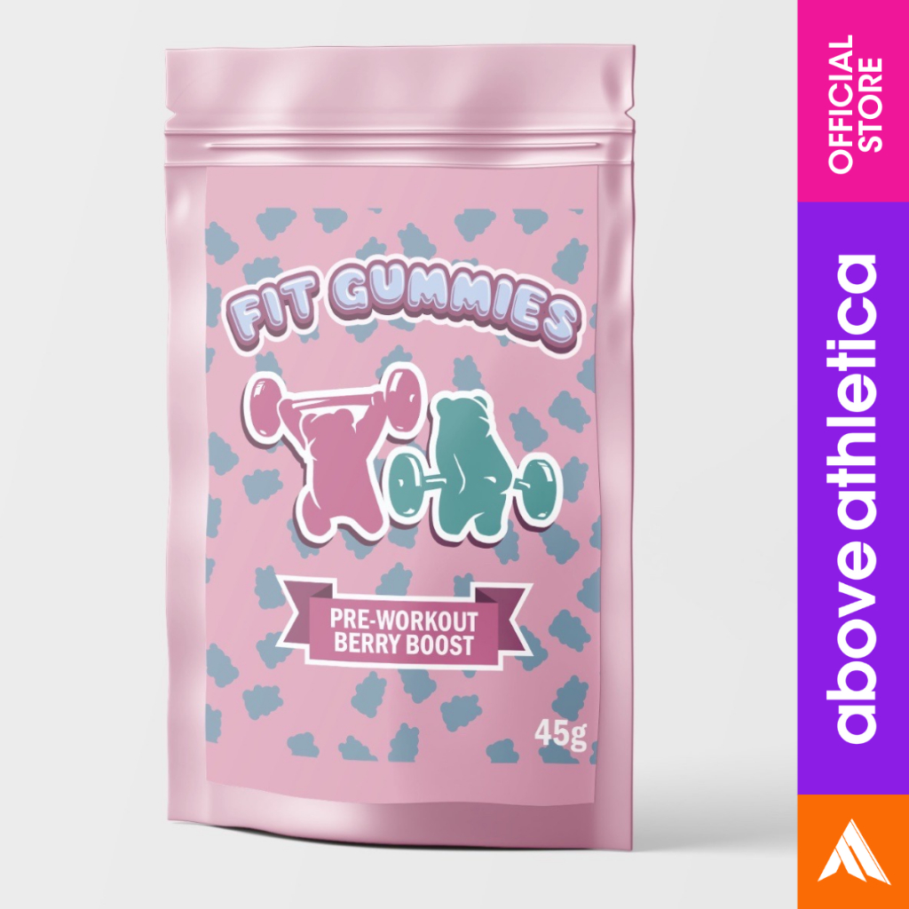 Fit Gummies Gummy Bear PreWorkout 45g pack Shopee Philippines