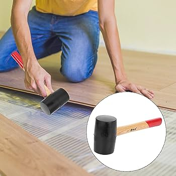 Rubber Mallet Tile Setter Wood Handle Hammer （each price） | Shopee ...