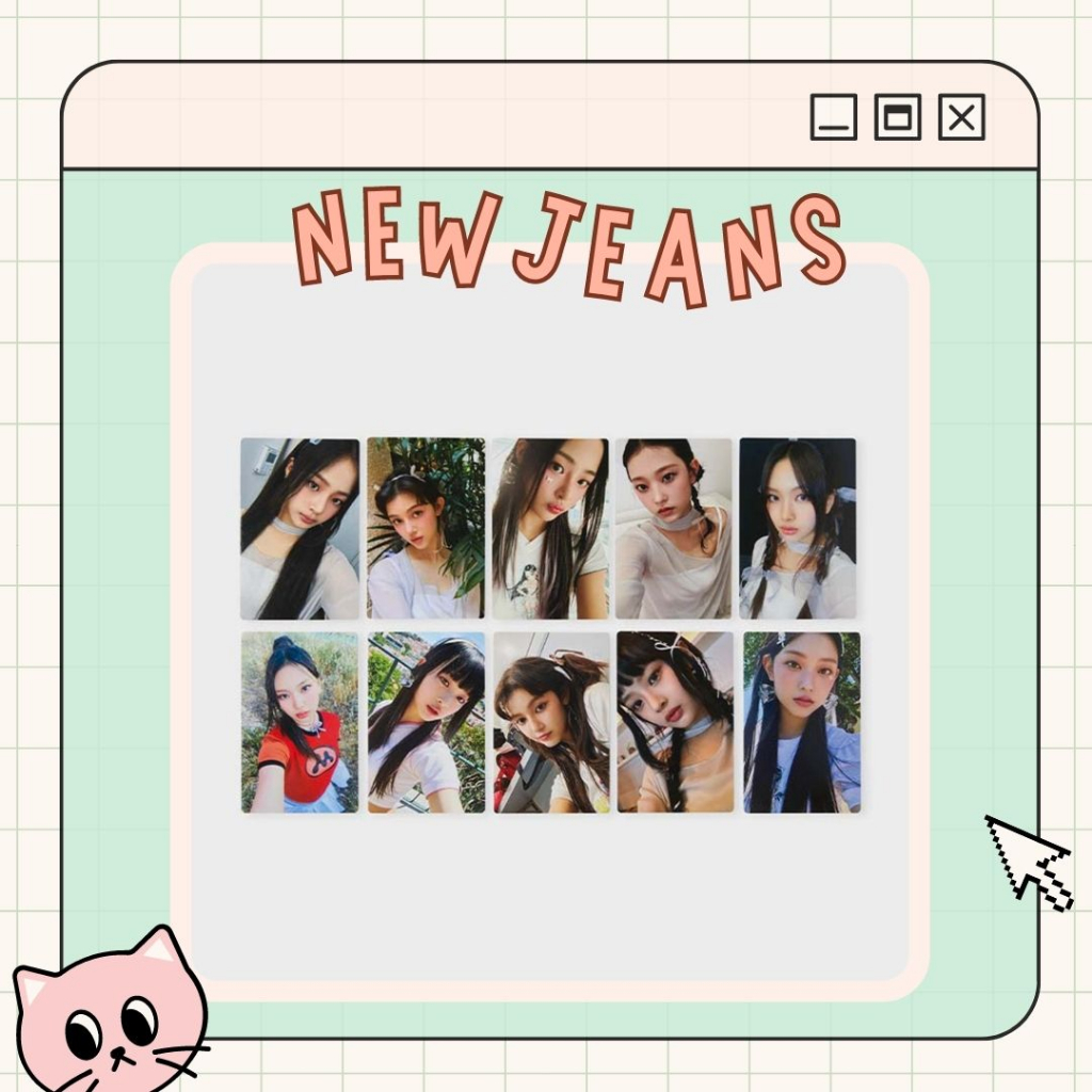 NEW JEANS [ON-HAND & OFFICIAL] LINE FRIENDS NEWJEANS GET UP PHOTOCARDS ...