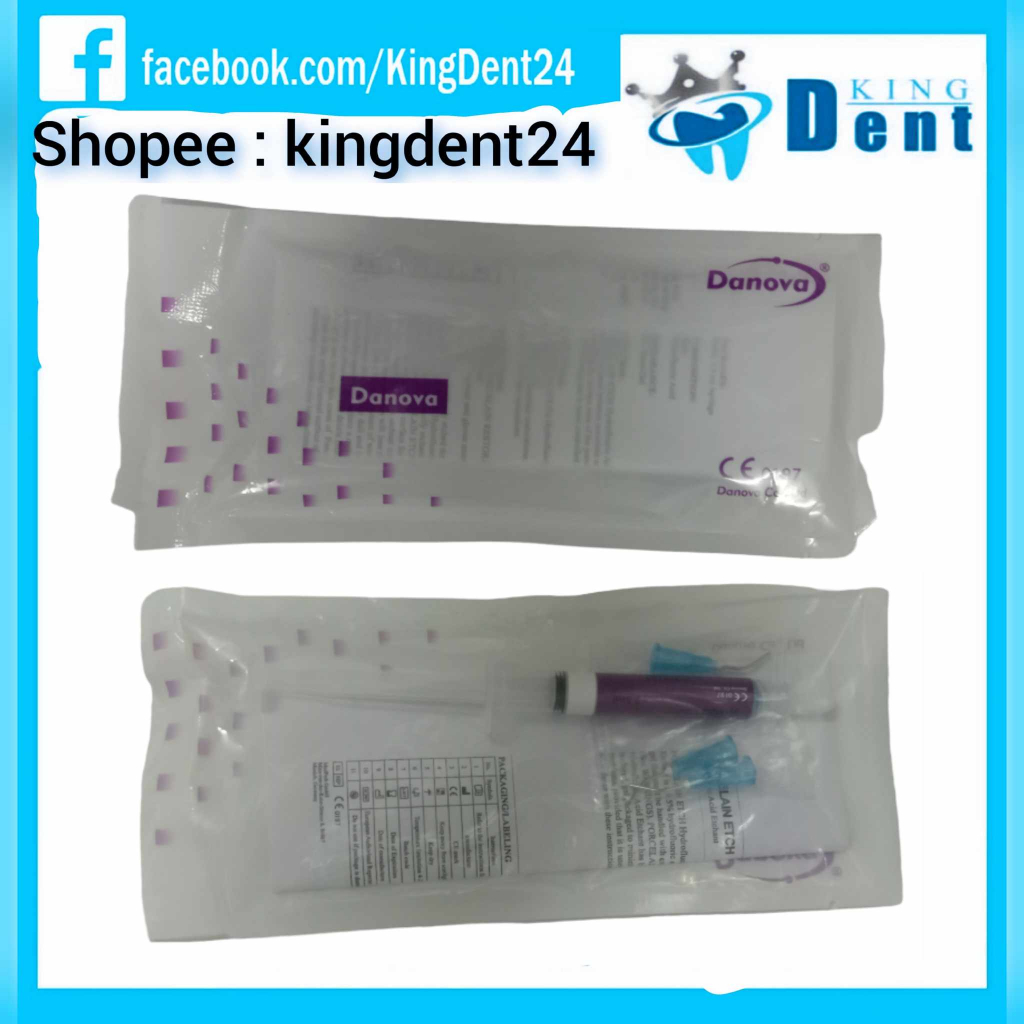 Danova Porcelain Etchant ( Hydrofluoric Acid Etchant 2.5ml) Shopee