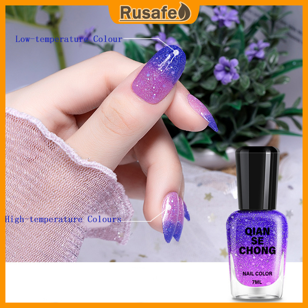 Gel Nail Polish Thousand Color Temperature Change Nail Polish Gradual ...