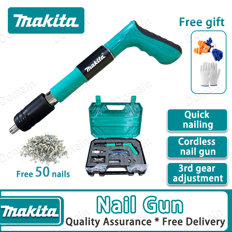 MAKITAs nail gun ceiling handicraft power tool manual steel nail gun