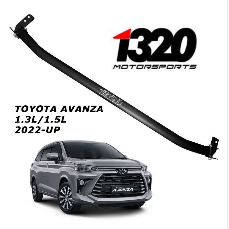 Toyota Avanza 1.3L/1.5L 2022 Up Front Upper Strut bar 1320 Motorsports StrutBar Shopee Philippines