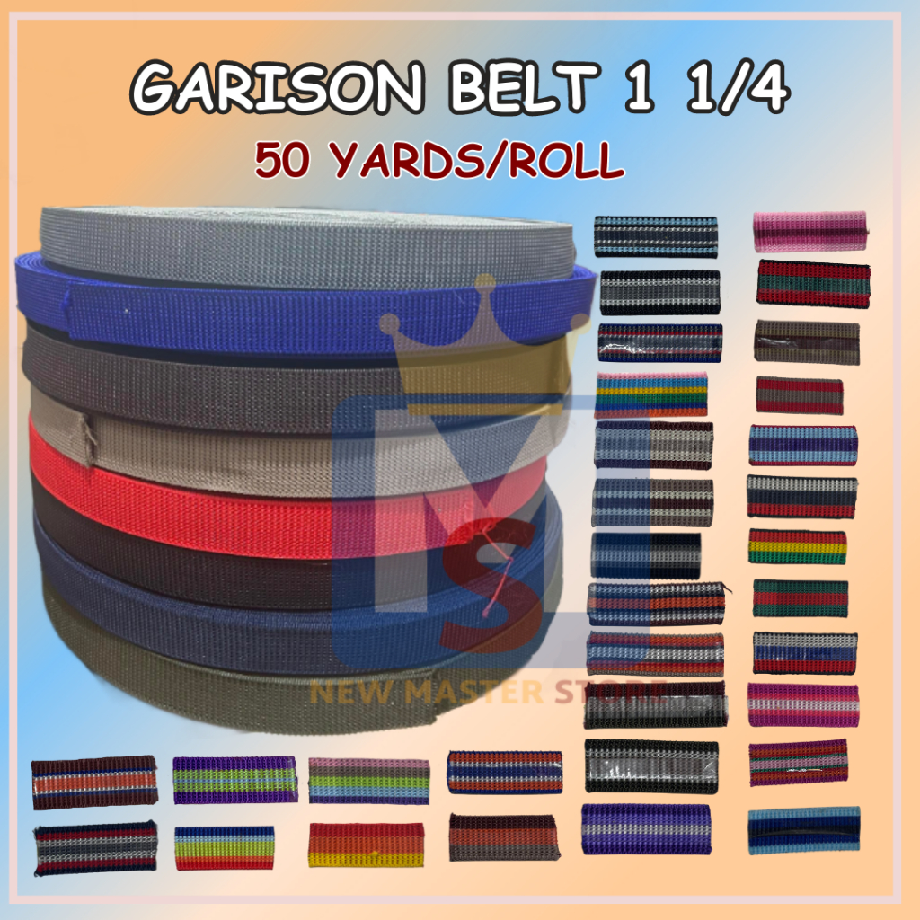 Garison Belt 1 1/4 50 YARDS / Rolls Belt Shopee Philippines