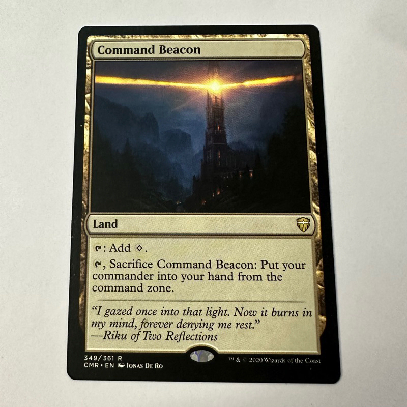 COMMAND BEACON | LAND | CMR COMMANDER LEGENDS | COLORLESS | MTG MAGIC THE  GATHERING | Shopee Philippines