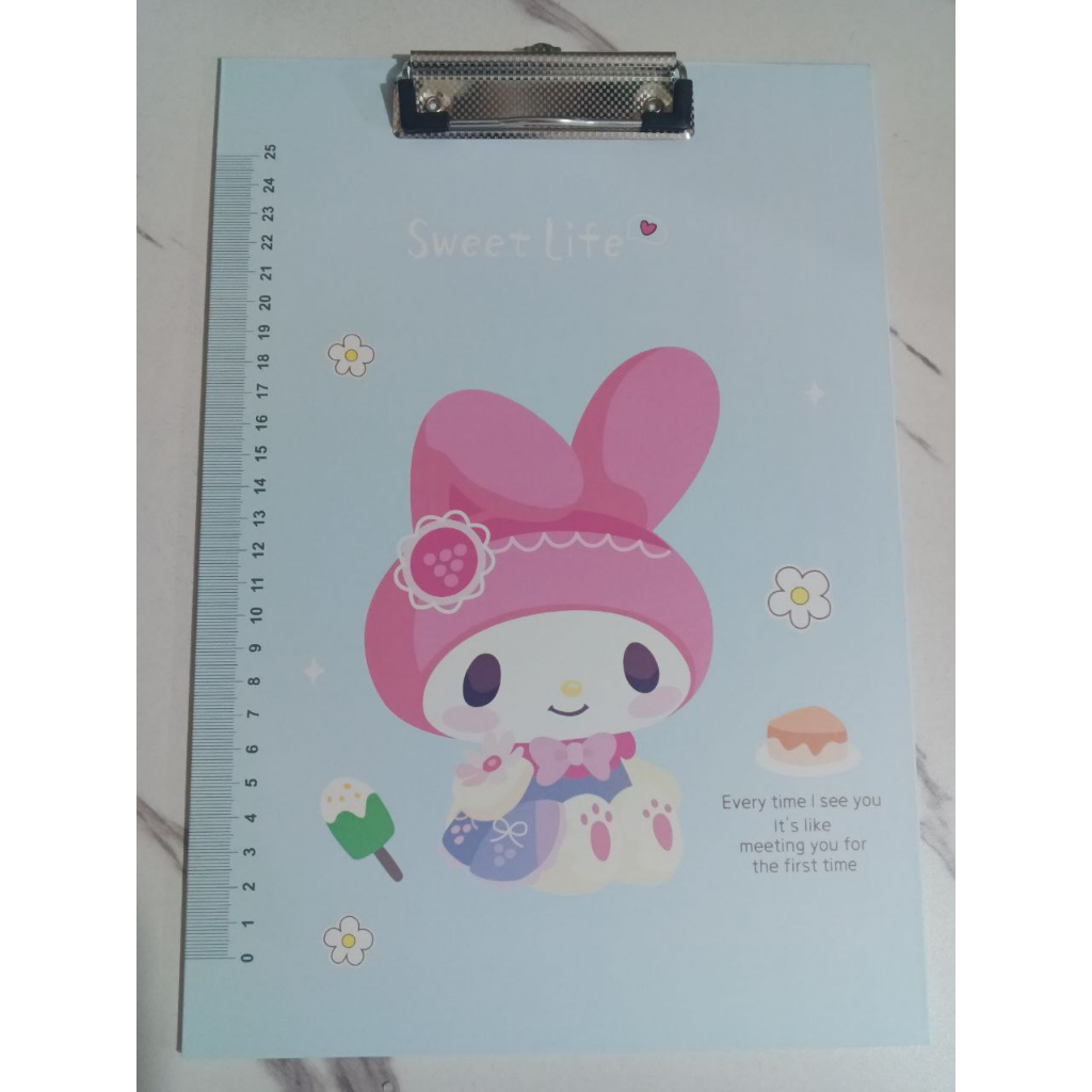 A4 student cartoon writing hard pad file test paper data splint ins ...