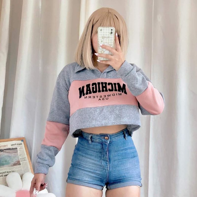 Combi Polo CropTop Jacket with Label and Hangtag cacashopphonlineshop