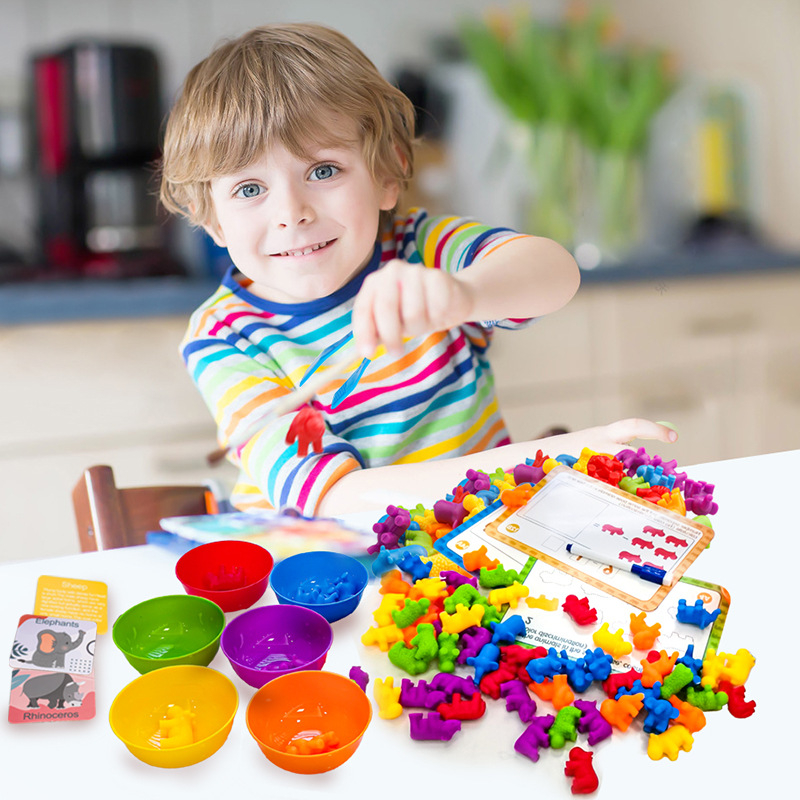 Educational Toys For Kids Sensory Toys For Toddler Montessori Math ...