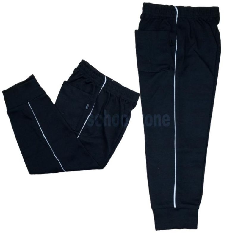 Jogging Pants PE School Uniform for Kids (BLACK) Shopee Philippines
