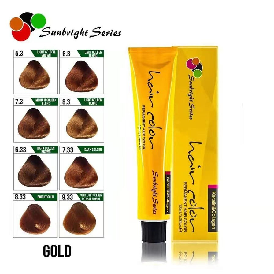 SUNBRIGHT SERIES HAIR COLOR 9.33 VERY LIGHT GOLDEN INTENSE BLONDE ...