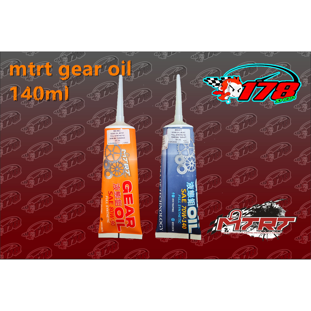 MTRT racing gear oil 120ML | Shopee Philippines