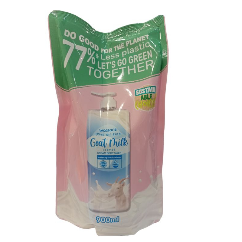 Watsons Goat Milk Cream Body Wash Shopee Philippines