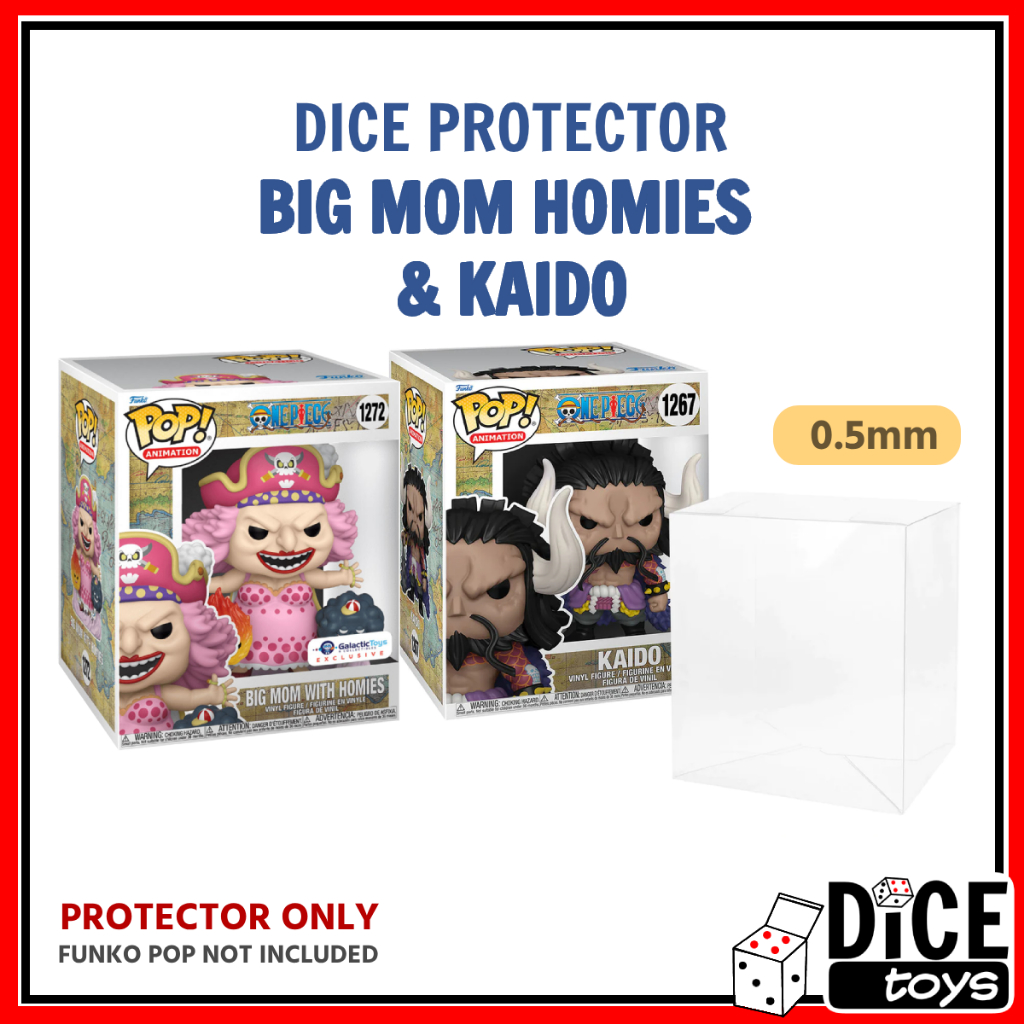 DICE Protector - Big Mom with Homies and Kaido Funko Pop Protector 0 ...