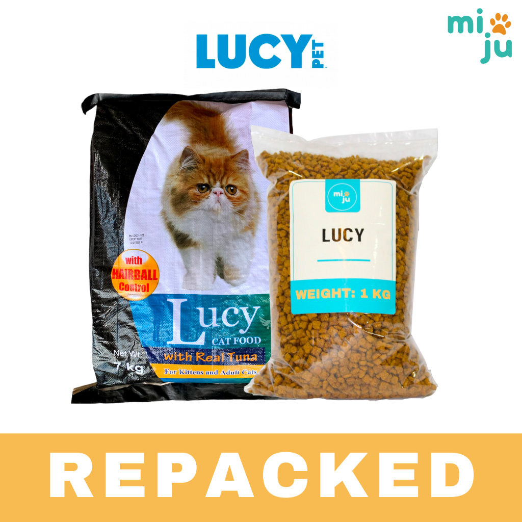 Lucy Pet Cat Food Tuna Flavor Repacked (1kg) Shopee Philippines