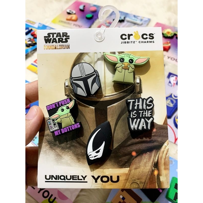 Crocs Disney's The Mandalorian 5 Pack Jibbitz Shopee Philippines