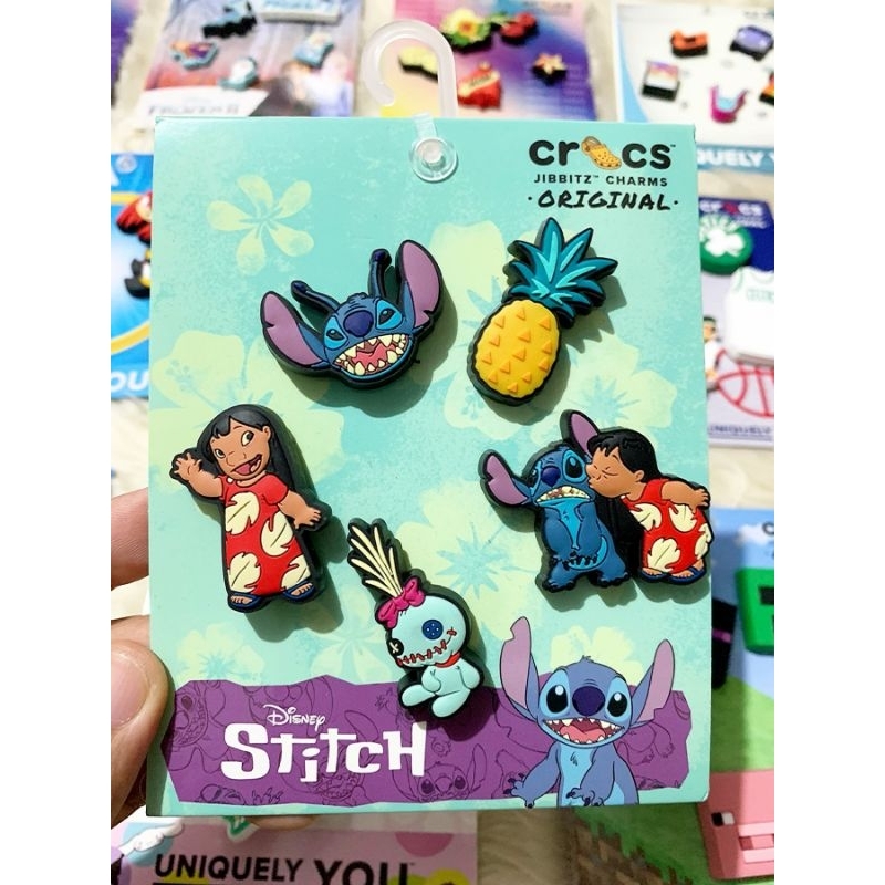 Crocs Disney Lilo and Stitch 5 Pack Jibbitz Shopee Philippines