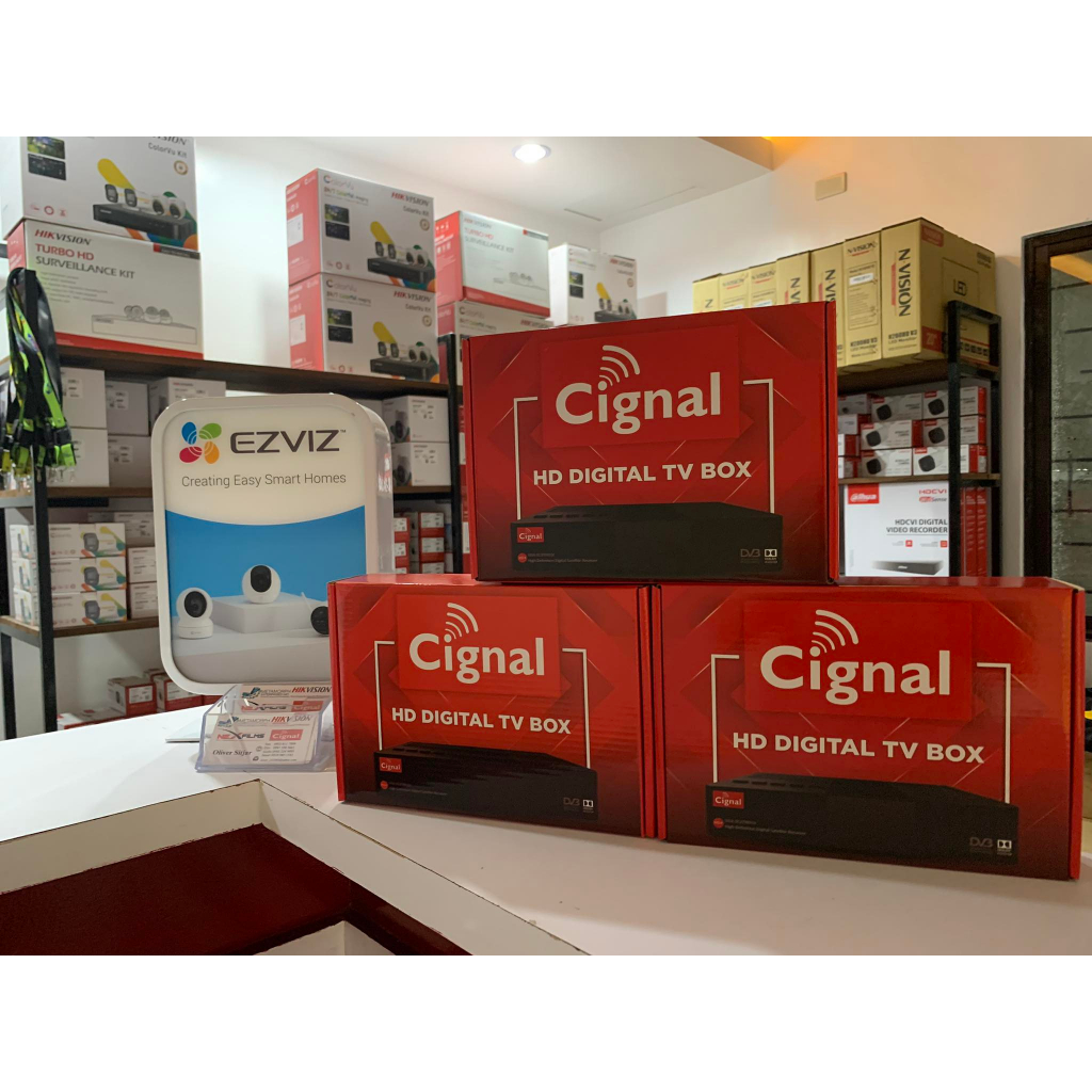 Cignal HD Free extra 1 Month Digital TV BOX (Need Satellite Dish Cignal