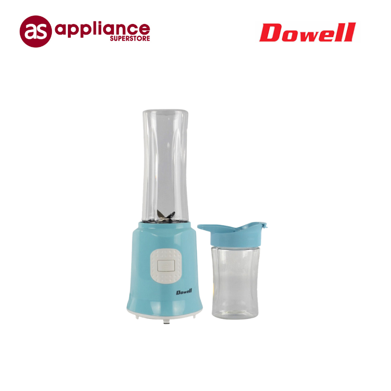 Dowell PBL19 Portable Personal Blender Jar Safety Switch Two Tumbler