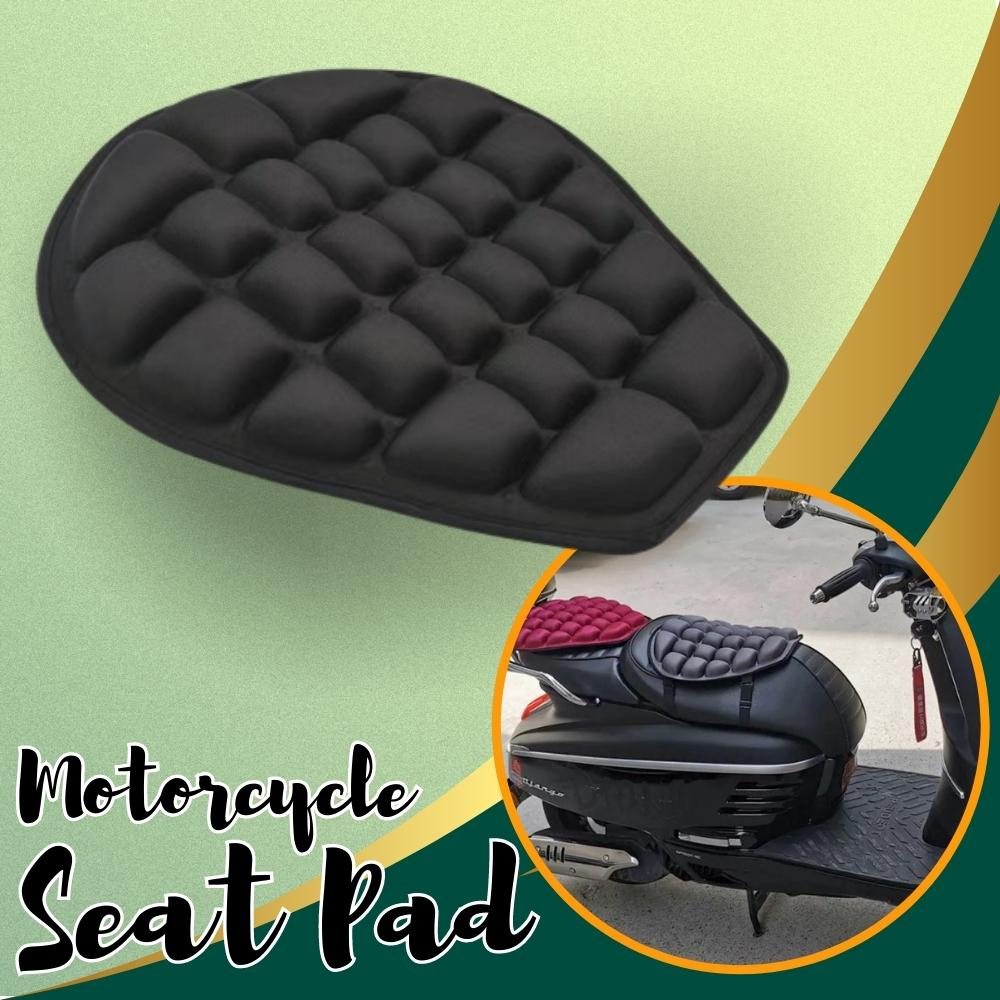 1pc Air Cushion Motorcycle Seat Pad Large Anti Slip Pressure Relief Pillow Massage Shock