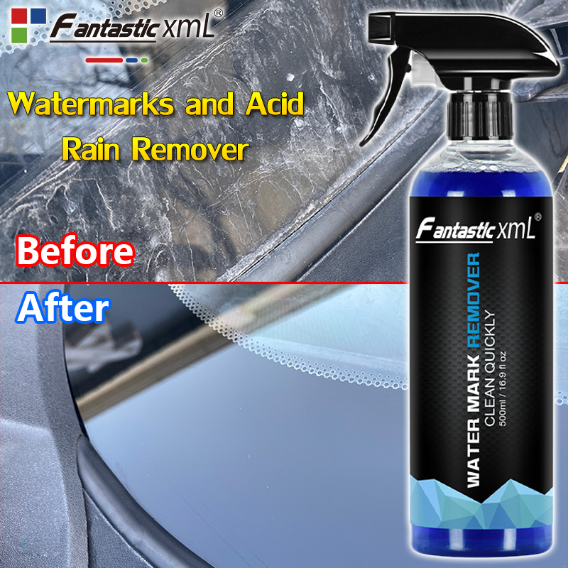 Remover stains Watermark and acid rain remover for car windshield and