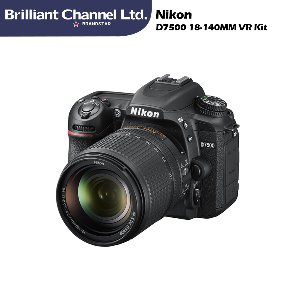 Nikon D7500 Camera Body / 18-140 Mm VR Digital DSLR Kit Set | Shopee ...