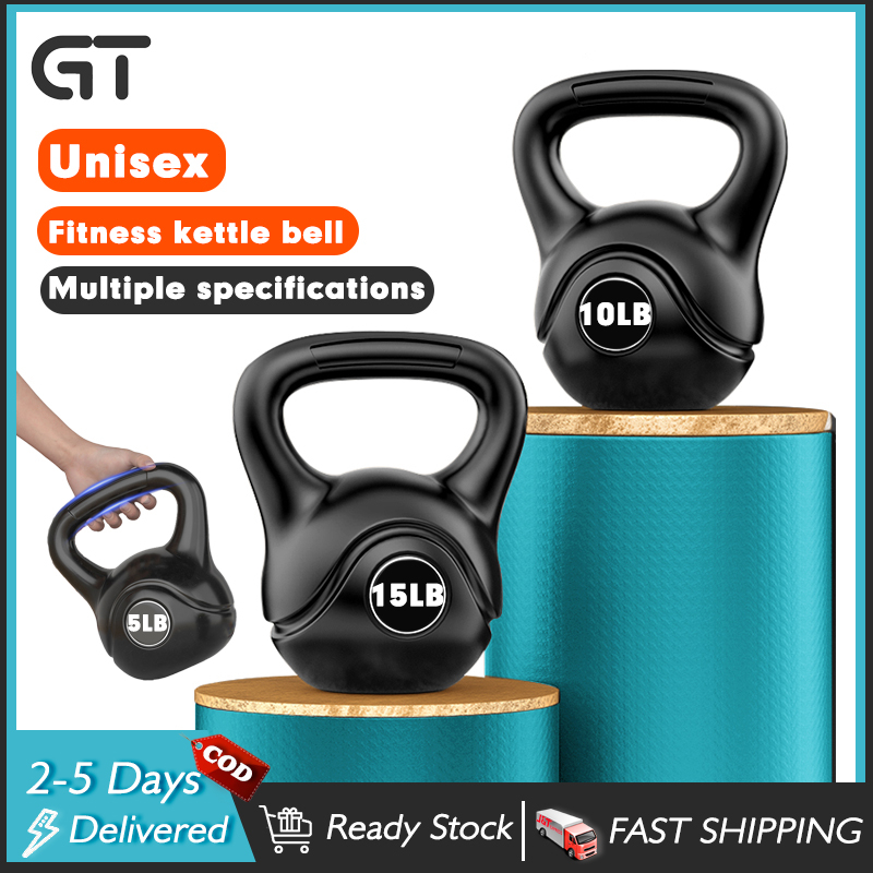 GT Kettlebells 530LBS Unisex Yoga Squat Dumbbel PVC Coated Home