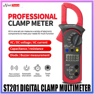 ANENG ST201 Digital Clamp Multimeter Resistance ohm Tester AC DC
