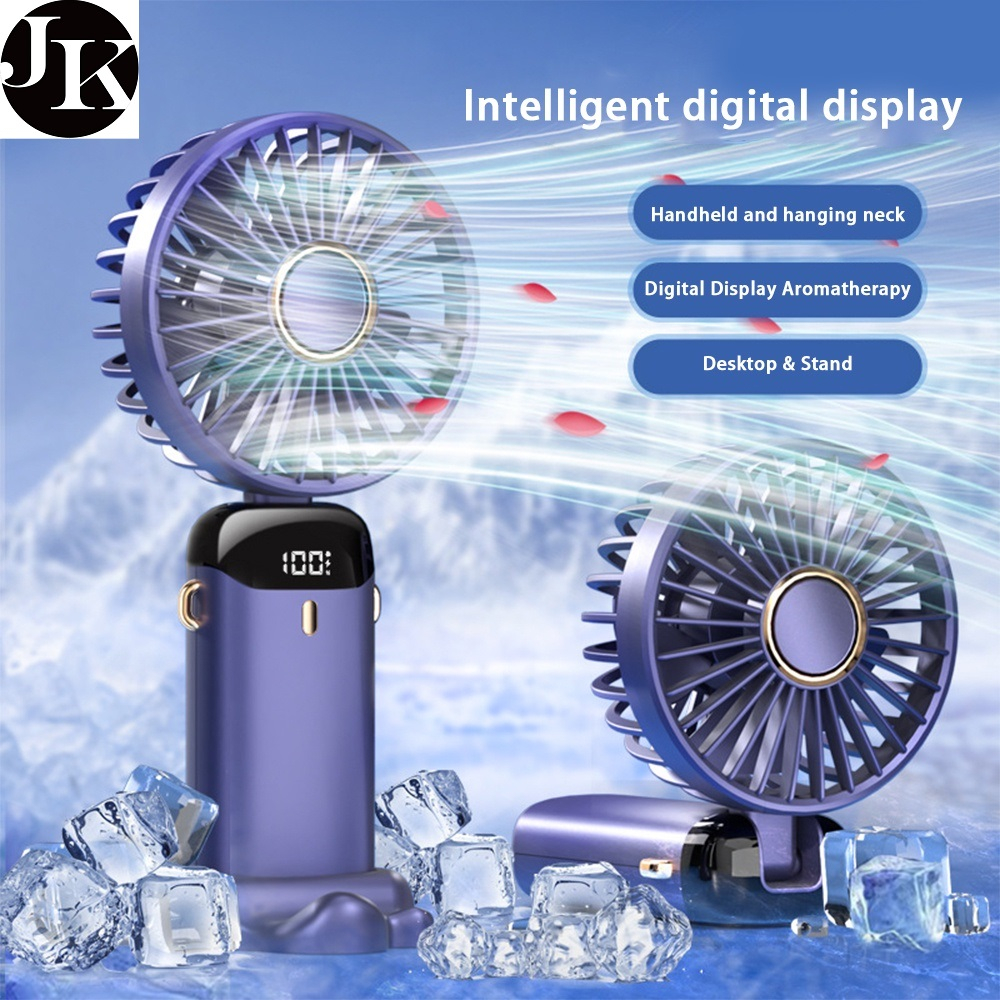 JK N15 Mini Fan USB Rechargeable Mini Fan Adjustable Cooling Fan