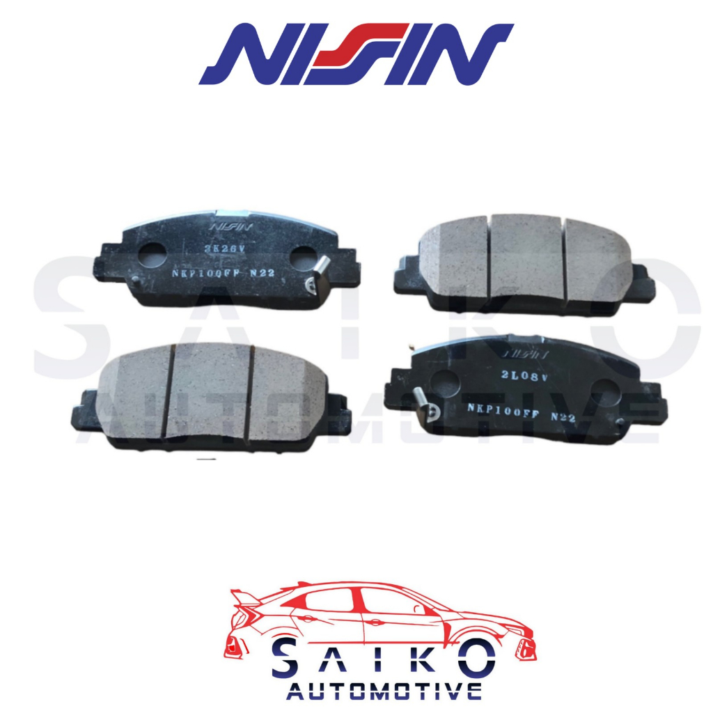 Genuine Nissin Front Brake Pads Honda Accord 20132022 Odyssey 2015