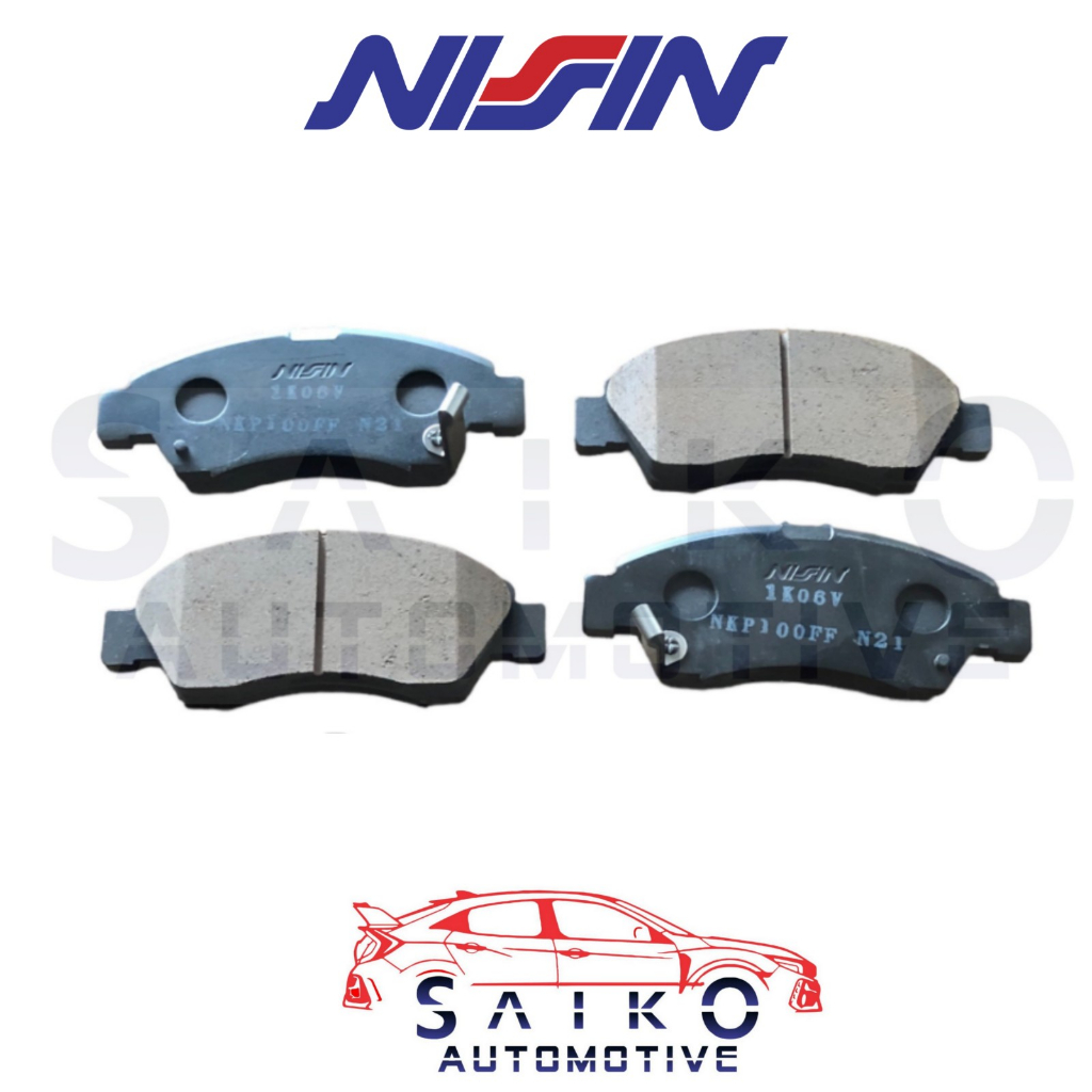 Genuine Nissin Front Brake Pads Honda Brio Amaze 20152018 Brio 2015UP
