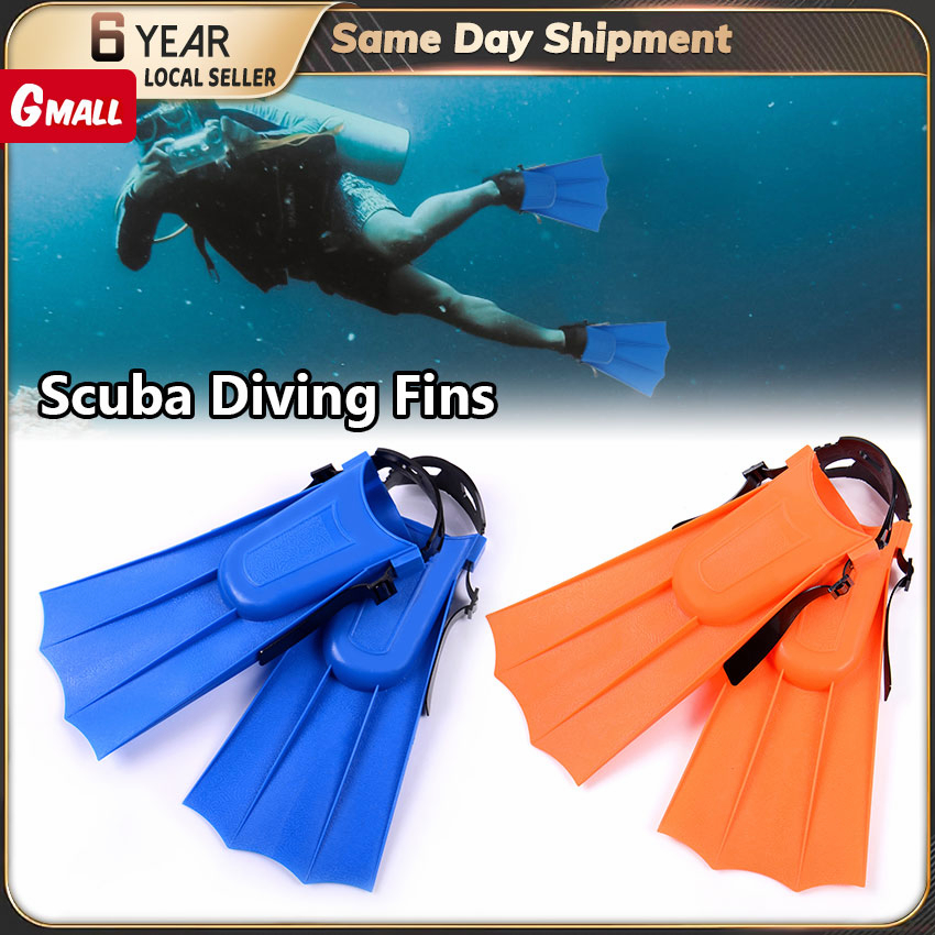 【Fast Delivery】 1Pair of Adult Snorkeling Diving Swimming Short Fins