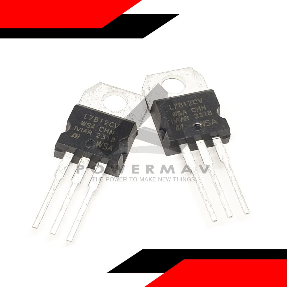 2pcs original LM7812 Voltage Regulator ka7812 l7812 7812 L7812CV LM7812 ...