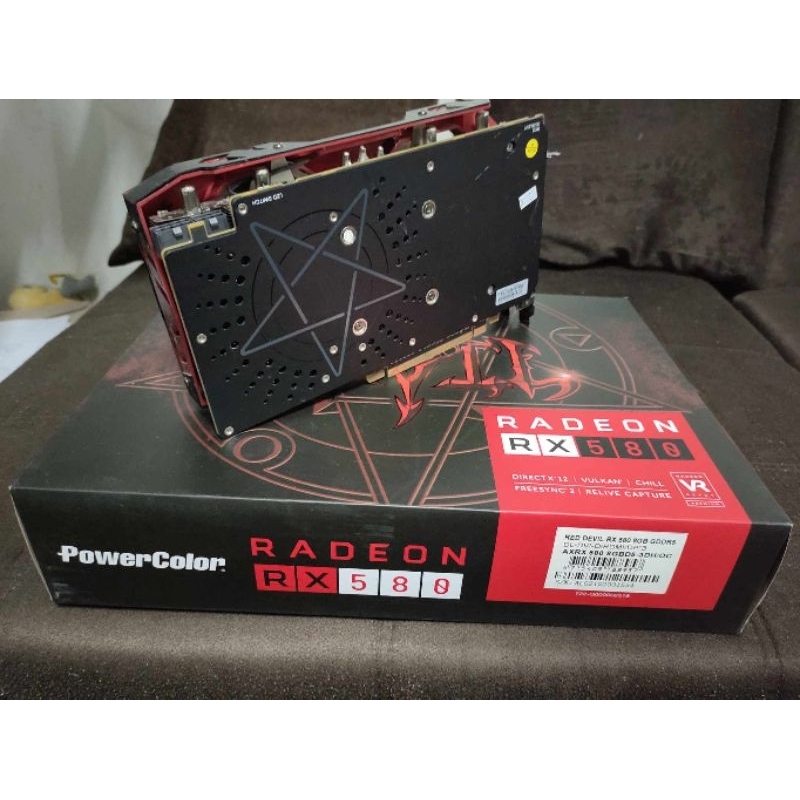 Power Color RADEON RX580 REDDEVIL 8gb 256bit DDR5 | Shopee Philippines