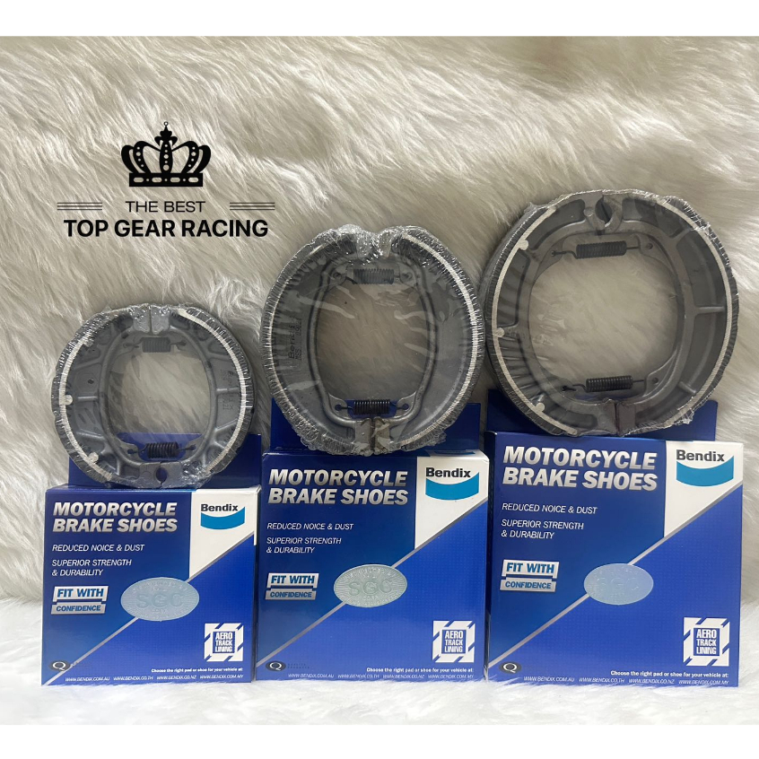 BENDIX BRAKE SHOE XRM C100 WAVE TMX REAR CB125 BEAT SUPREMO CLICK HD3 ...