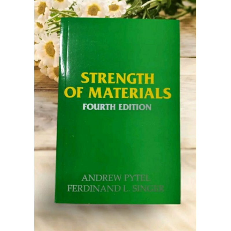 Strength of Materials 4th Singer Shopee Philippines