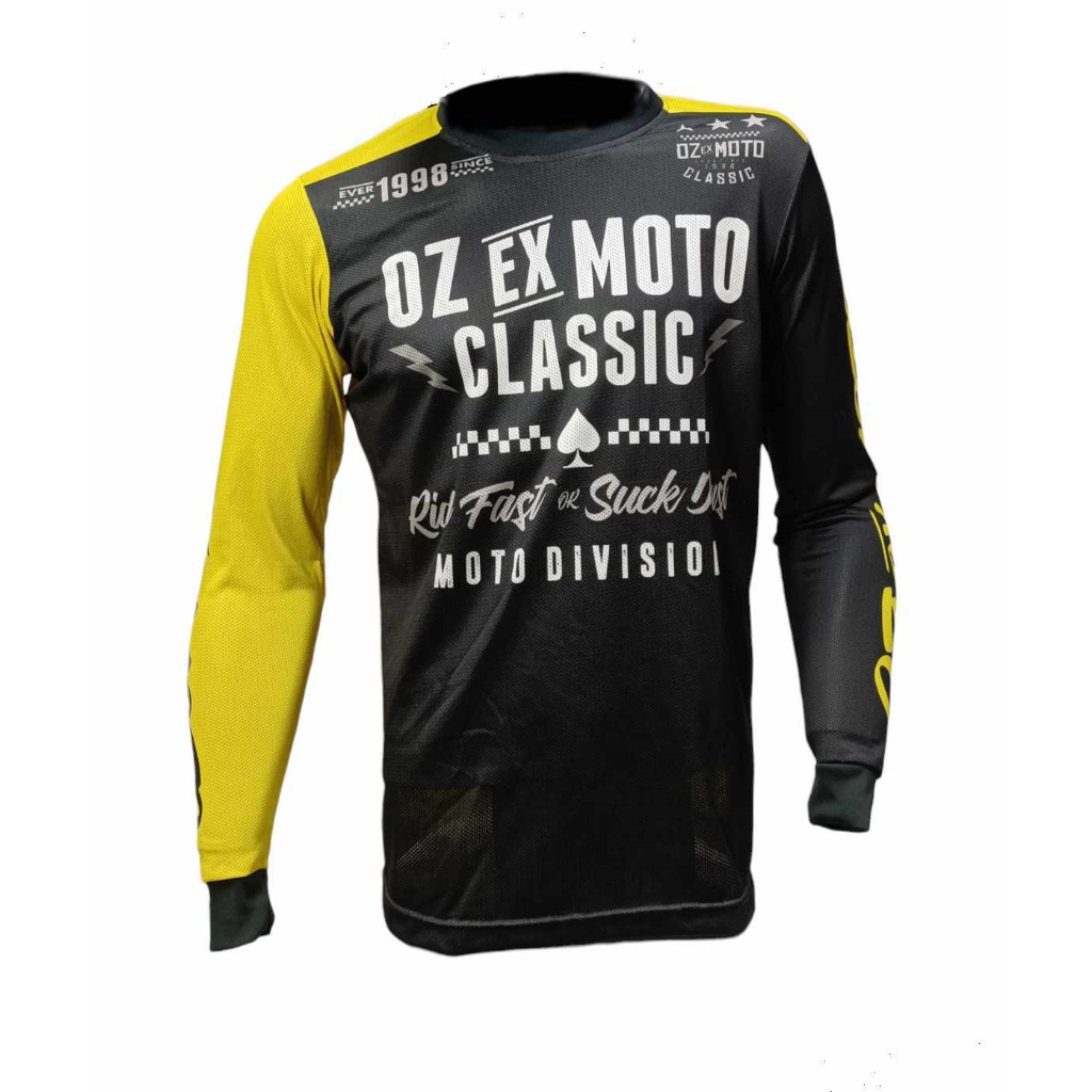 OZ EX MOTO CLASSIC RIDE FAST JERSEY | Shopee Philippines