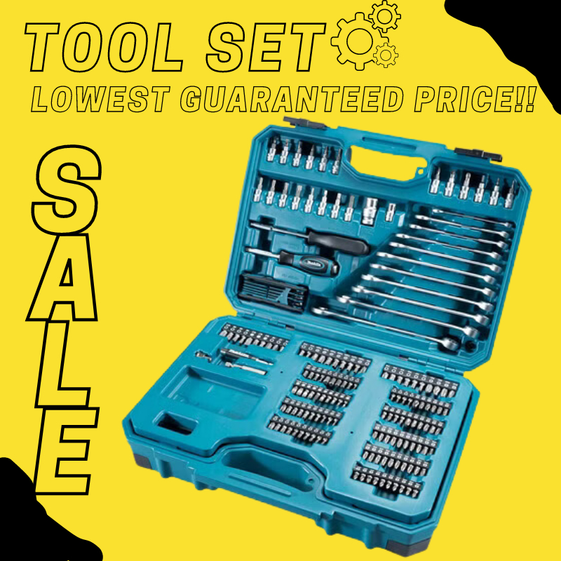heavy duty wrench tool set repair/home hand tool kit with toolbox