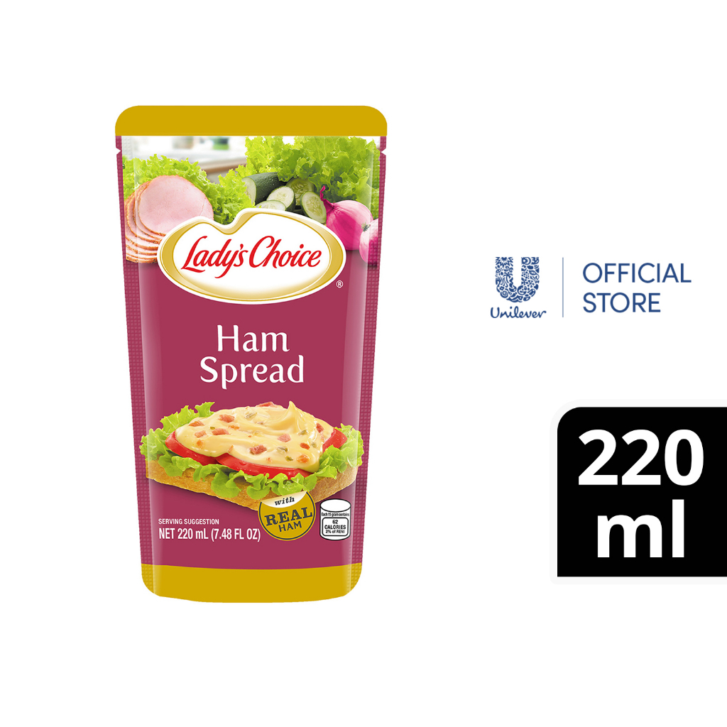 Lady's Choice Ham Sandwich Spread 220ml Pouch | Shopee Philippines