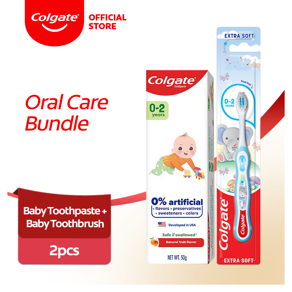 Colgate Baby Oral Care Toothpaste and Toothbrush Bundle Shopee