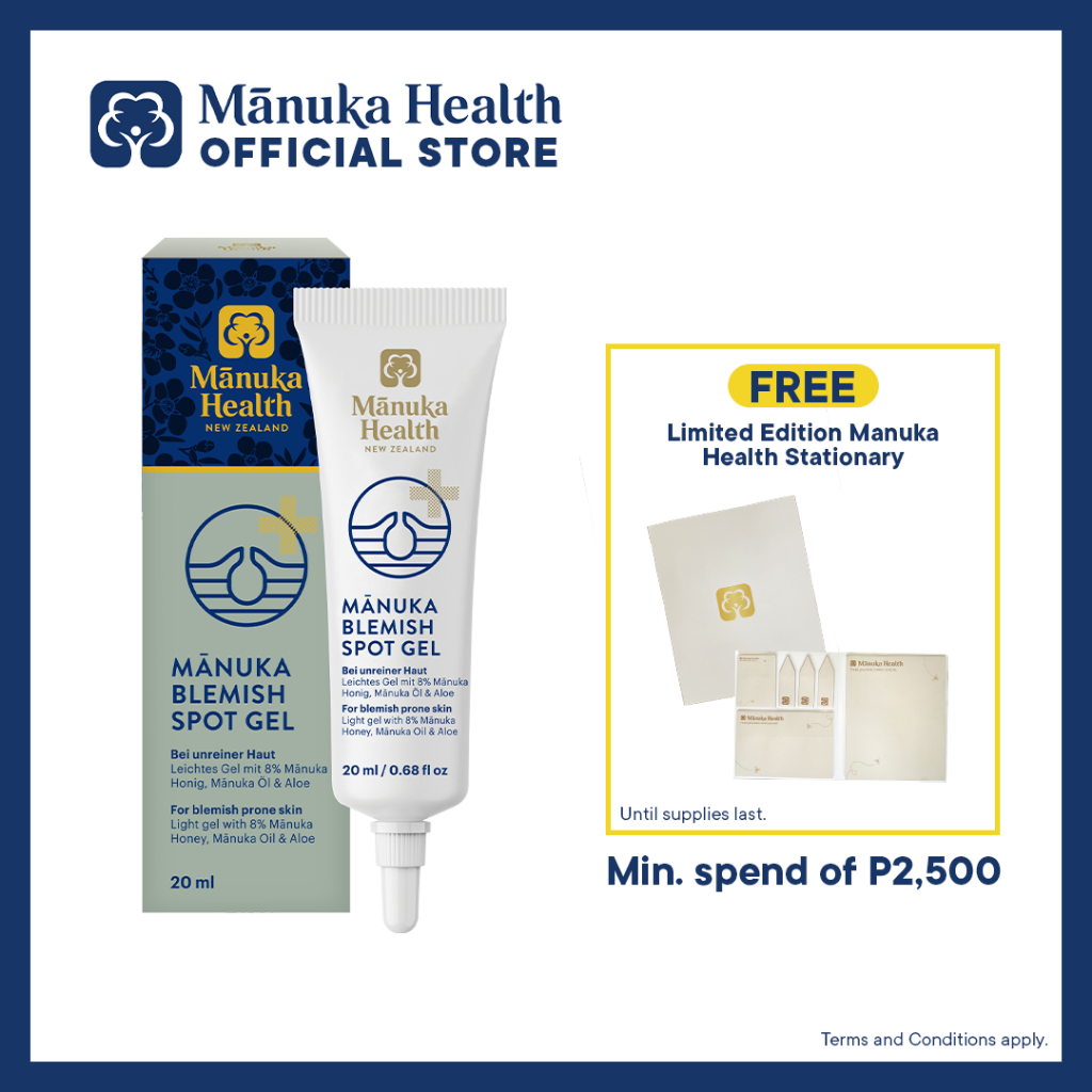 Manuka Health Blemish Spot Gel 100 Pure New Zealand Product Shopee