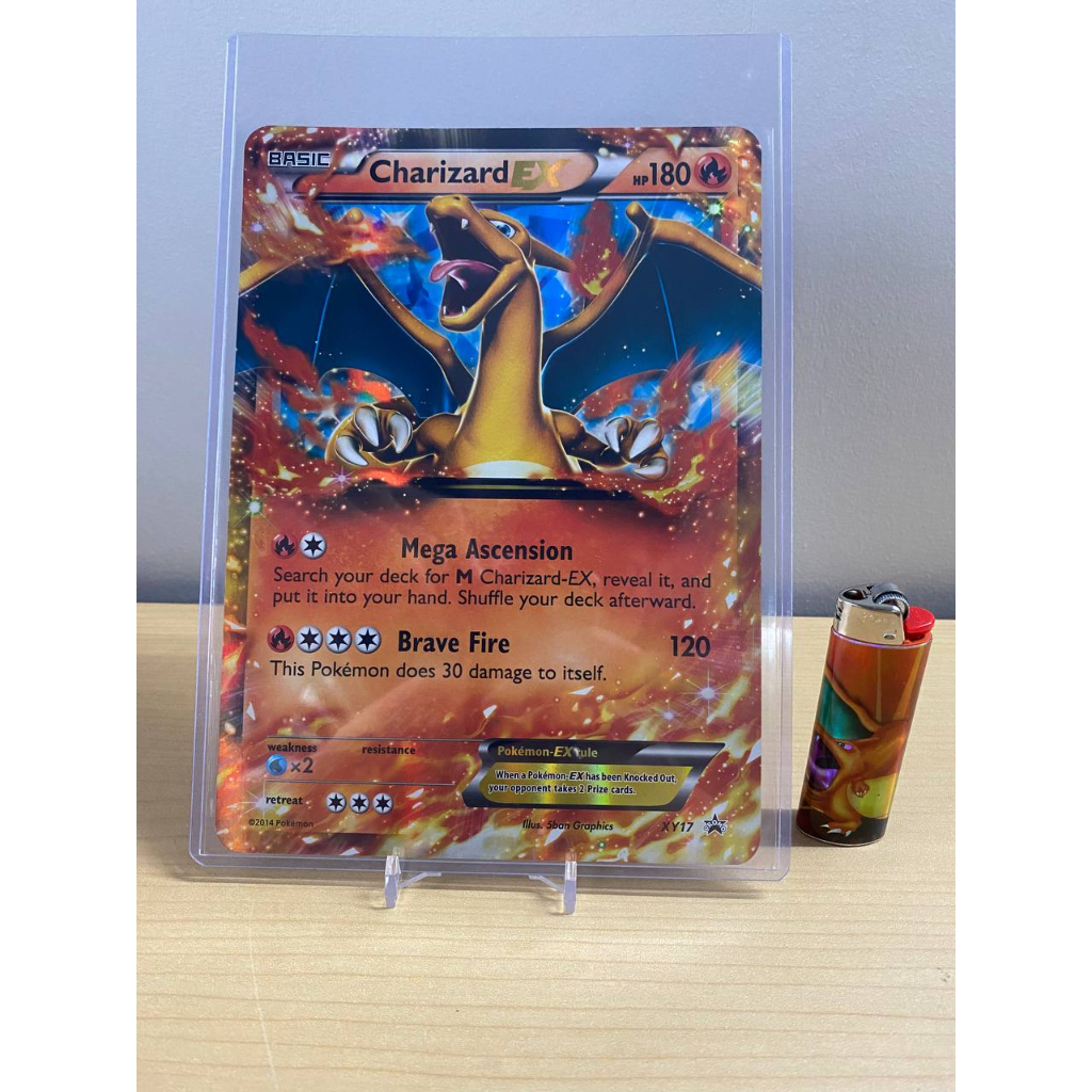 Charizard EX XY17 Jumbo Card / Oversized Promo Pokemon TCG