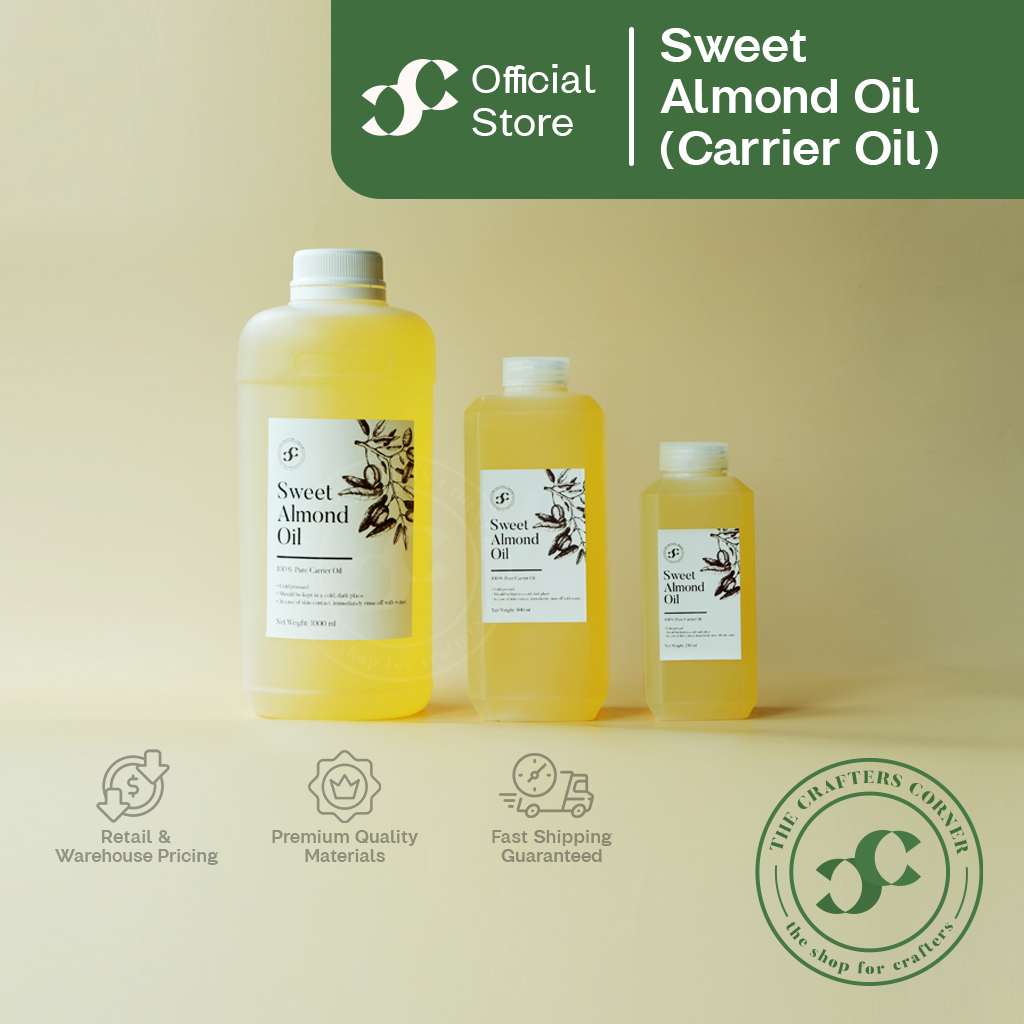 Sweet Almond Oil Carrier Oil for Reed Diffuser, Soap Making 250ml