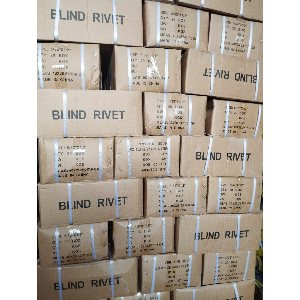 (PER 20BOX)BLIND RIVETS / WHOLE SALE PRICE (Sliver/White/Brown/Black ...