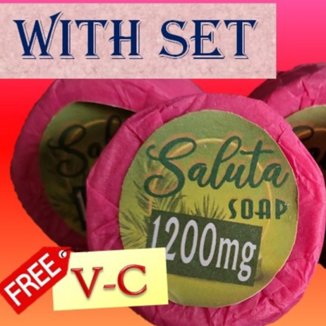 SALUTA SOAP 600 1200 1800 WITH OPTION SET | Shopee Philippines
