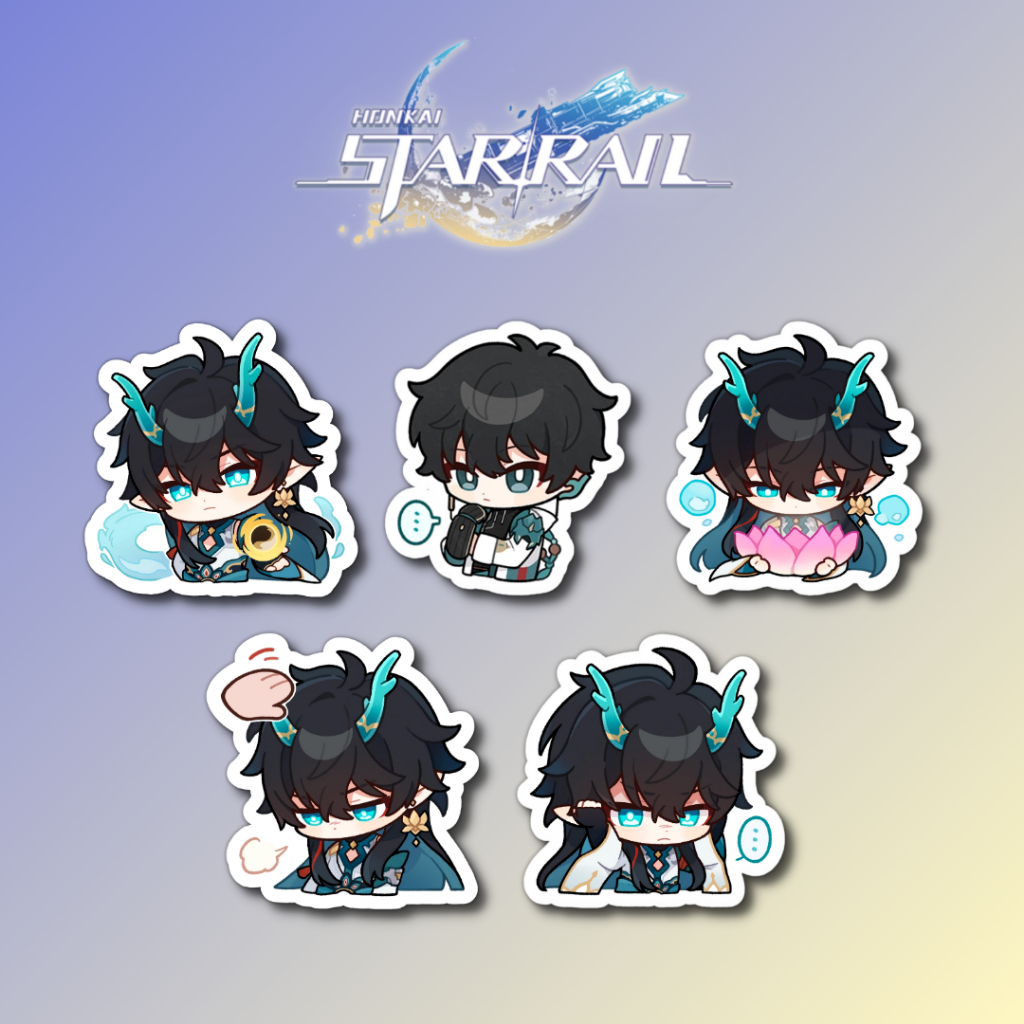 Honkai: Star Rail Dan Heng Emoji Sticker Set (5pcs) | Shopee Philippines