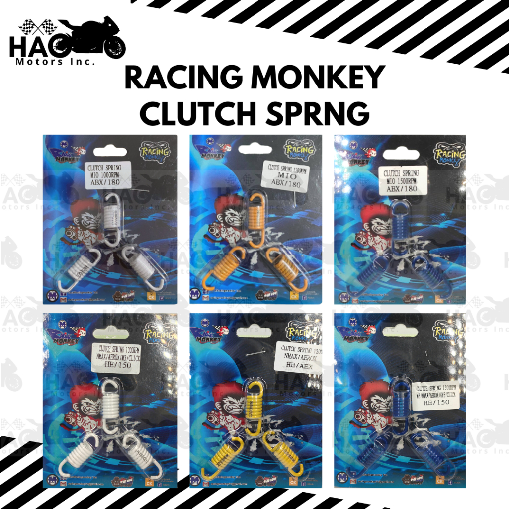 CLUTCH SPRING Motor Parts (MIO/GY6/M3/NMAX/AEROX/CLICK - Racing Monkey ...