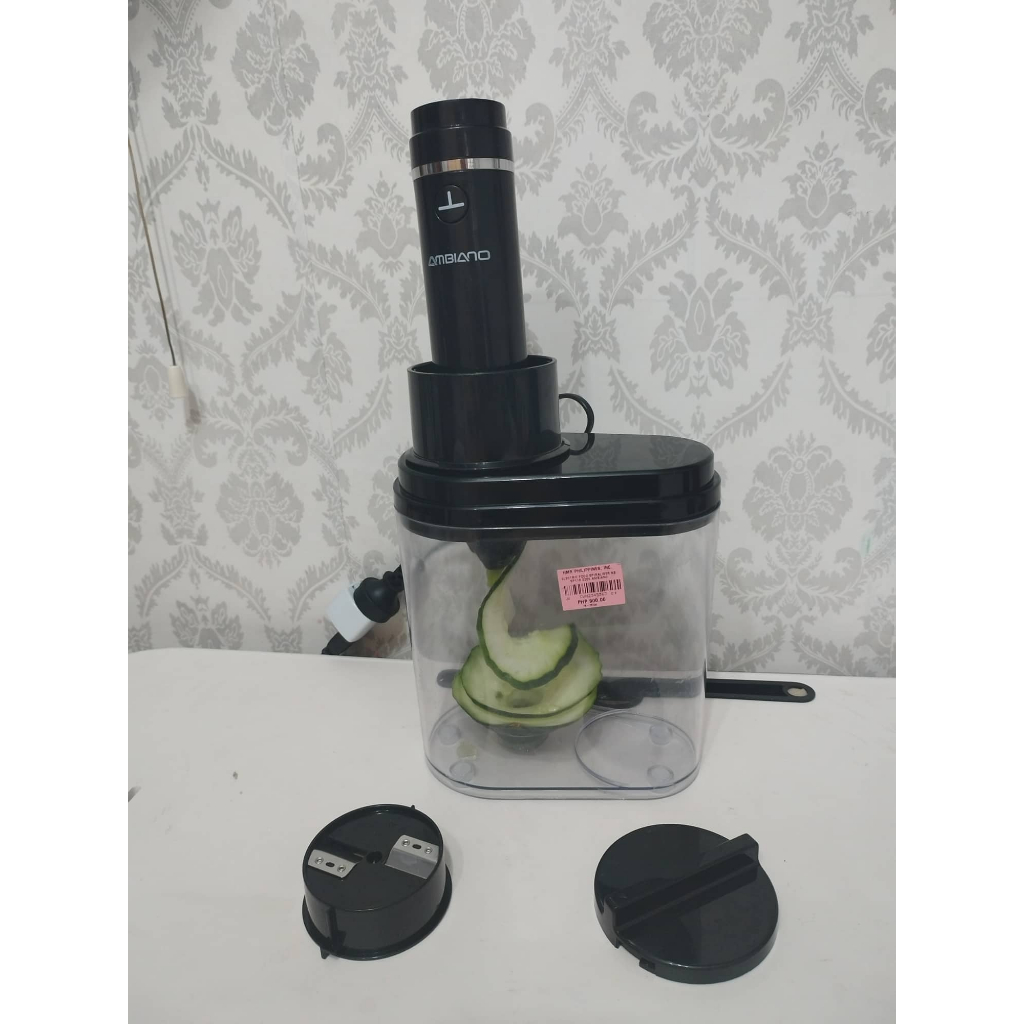 Ambiano Electric Food Spiralizer Shopee Philippines