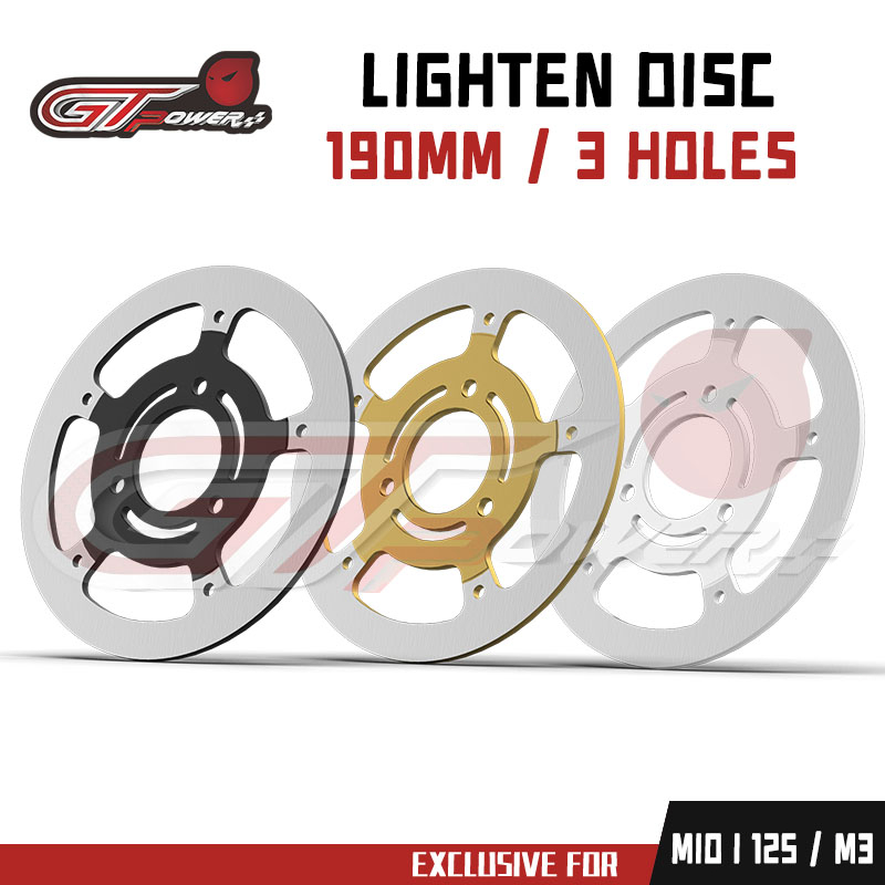 BUTA DISC MIO I 125 / M3 190MM 3 HOLES 3.5MM / BUTA LIGHTEN DISC MIO I ...