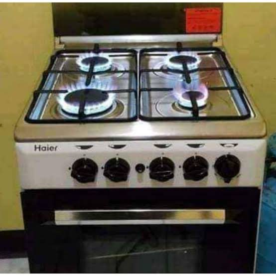 Brandnew haier 4 burner gas range with oven Shopee Philippines