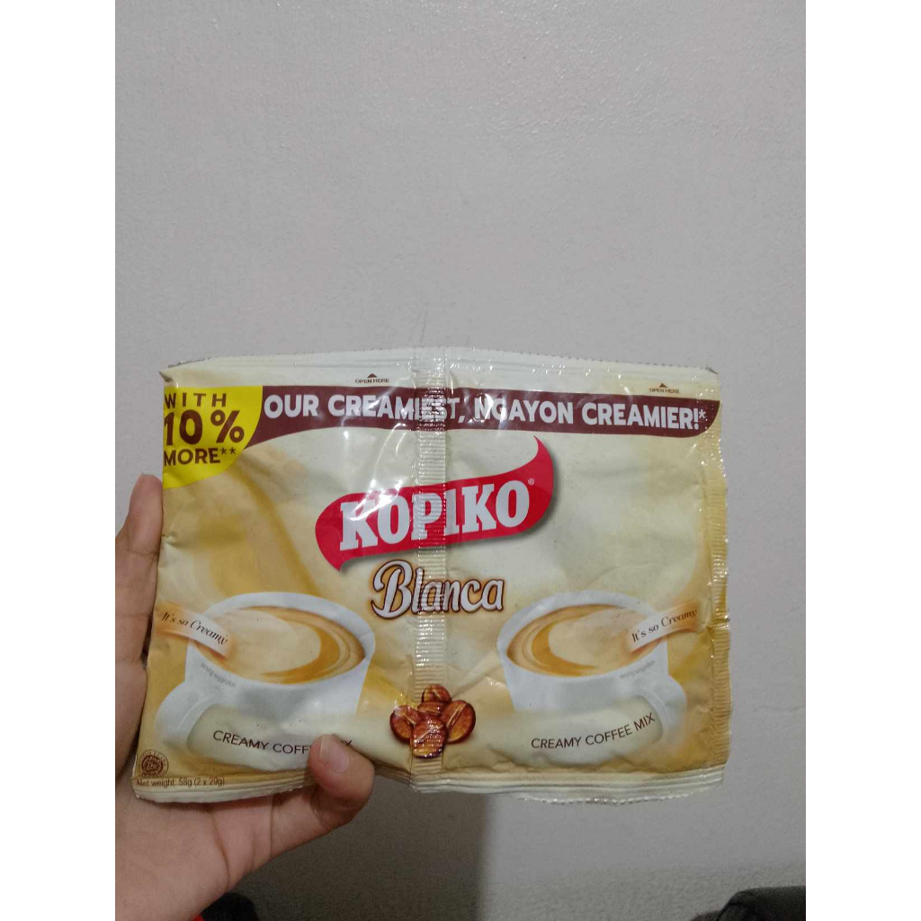 KOPIKO BLANCA (10PCS)TWIN | Shopee Philippines